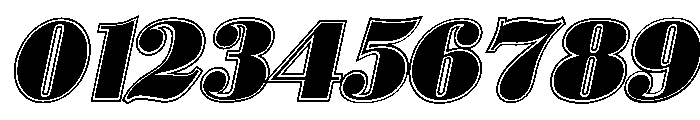 DovieraCollegeSlant Font OTHER CHARS