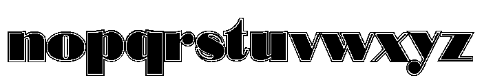 DovieraCollege Font LOWERCASE