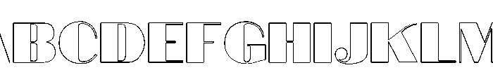 DovieraExpant Font UPPERCASE