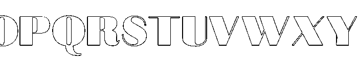 DovieraExpant Font UPPERCASE