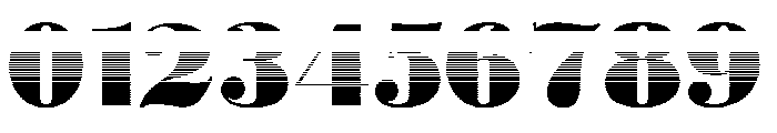 DovieraGradient Font OTHER CHARS