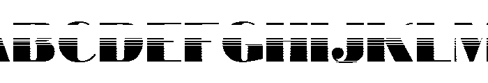 DovieraGradient Font UPPERCASE