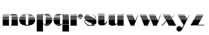 DovieraGradient Font LOWERCASE