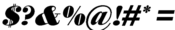 DovieraSlant Font OTHER CHARS