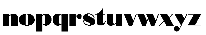 Doviera Font LOWERCASE