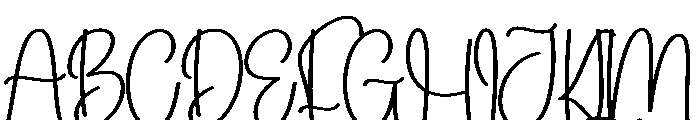 Downtown Chasing Font UPPERCASE
