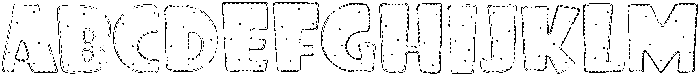 DOING Regular otf (400) Font UPPERCASE