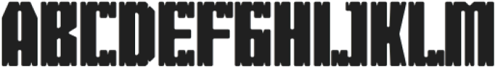 DORKA Regular otf (400) Font UPPERCASE