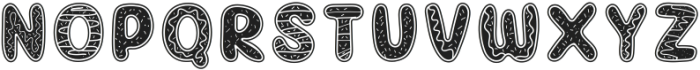 Do Donut Regular ttf (400) Font LOWERCASE