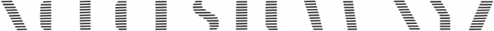Doblo Stripes B otf (400) Font LOWERCASE