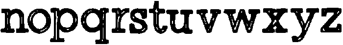 Doci ttf (400) Font LOWERCASE