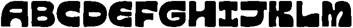 Dog Days Regular otf (400) Font UPPERCASE