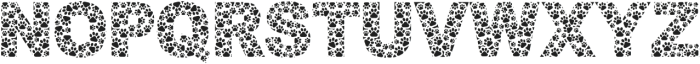 Dog Style Regular otf (400) Font UPPERCASE