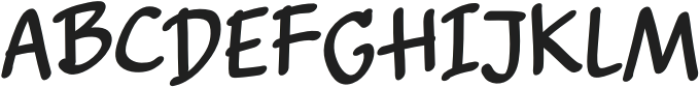 Dog and cat Regular otf (400) Font UPPERCASE