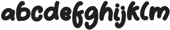 Doggy Papaw Regular otf (400) Font LOWERCASE