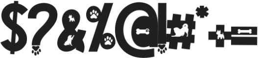 Doggy Smart ttf (400) Font OTHER CHARS