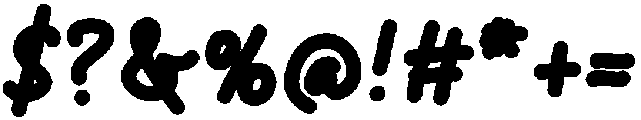 Doggy Smile Regular otf (400) Font OTHER CHARS