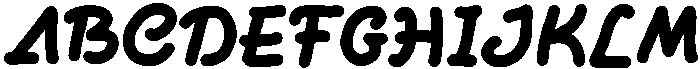 Doggy Smile Regular otf (400) Font UPPERCASE
