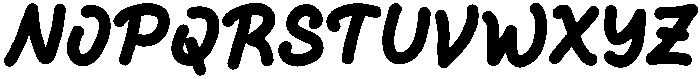 Doggy Smile Regular otf (400) Font UPPERCASE