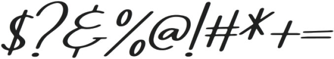 Dogina Summer Italic otf (400) Font OTHER CHARS