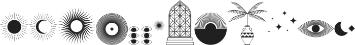 Dolce & Amyara Icon Icon otf (400) Font LOWERCASE