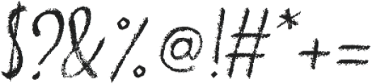 Dolce Caffe Chalk Italic otf (400) Font OTHER CHARS