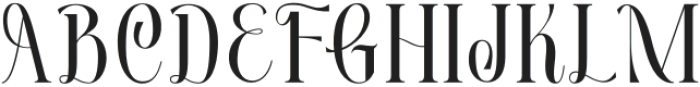 Dolemy Regular otf (400) Font UPPERCASE