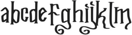 Dollottes otf (400) Font LOWERCASE