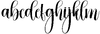 Dolly Regular otf (400) Font LOWERCASE