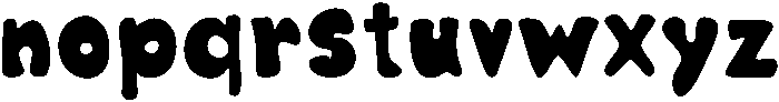 Dolphin Regular otf (400) Font LOWERCASE