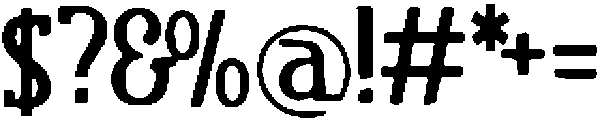 Dolu ttf (400) Font OTHER CHARS