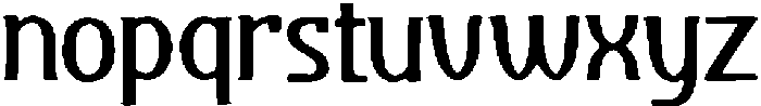 Dolu ttf (400) Font LOWERCASE