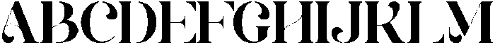 Domera Regular otf (400) Font UPPERCASE