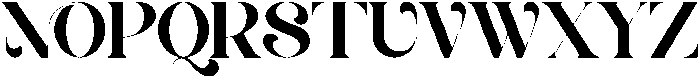 Domera Regular otf (400) Font UPPERCASE