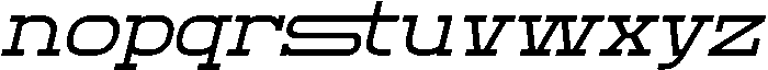 Domesia Italic otf (400) Font LOWERCASE