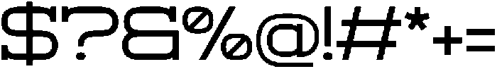 Domesia otf (400) Font OTHER CHARS