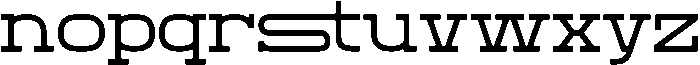 Domesia otf (400) Font LOWERCASE