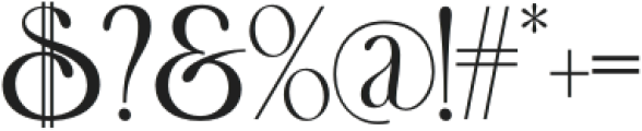 Domica Sauvage Regular otf (400) Font OTHER CHARS