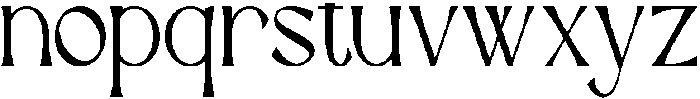 Domillack otf (400) Font LOWERCASE