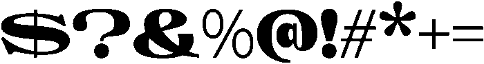 Dominate-Regular otf (400) Font OTHER CHARS