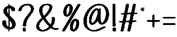 Dominia Regular otf (400) Font OTHER CHARS