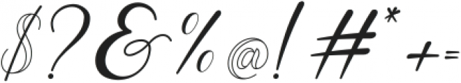 Dominica Calligraphy Outline otf (400) Font OTHER CHARS