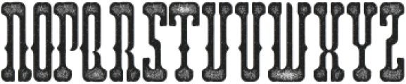 Domino Nation Rough otf (400) Font LOWERCASE