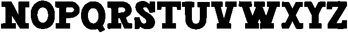 Domino Regular otf (400) Font LOWERCASE