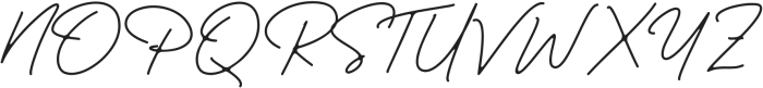 Domino Signature otf (400) Font UPPERCASE