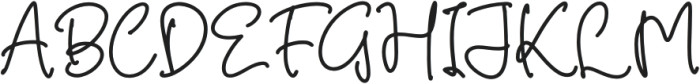 Donatally otf (400) Font UPPERCASE