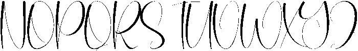Donkeys Regular otf (400) Font UPPERCASE