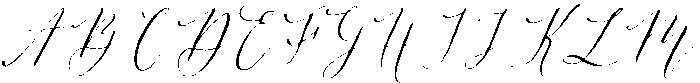 DonnaLuciaCyrillicEd Script otf (400) Font UPPERCASE