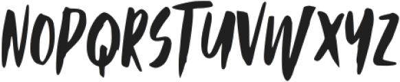 DontAngry otf (400) Font LOWERCASE