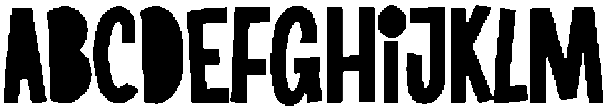 Donut Buffet otf (400) Font UPPERCASE